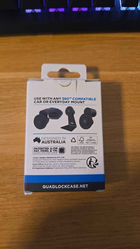 Staffe: Magnetic Head Quad Lock – Nuovo e nell'imballaggio originale da Les Avanchets venduto da daf_hnx6 1