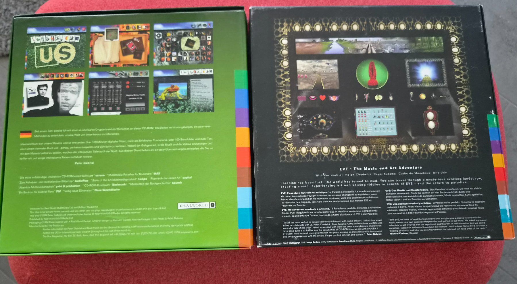 CD & DVD-Rohlinge: Peter Gabriel (Genesis) CD-Rom Computerspiele – Gebraucht aus Buchs AG von fischbach99 1