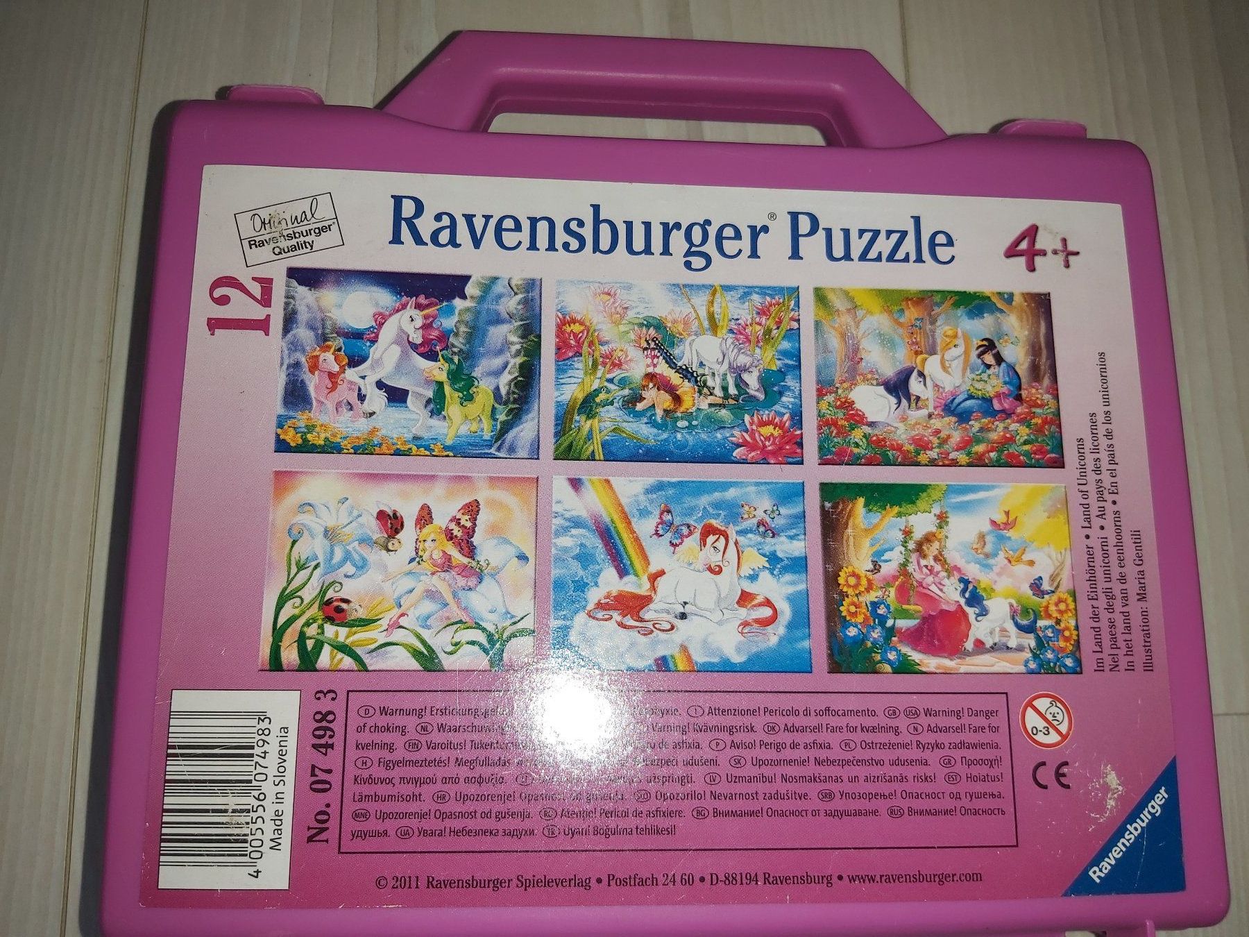 Ravensburger Puzzle: Puzzle Ravensburger Licorne 12 pièces 4+ – Usato da La Rippe venduto da veromaud 1