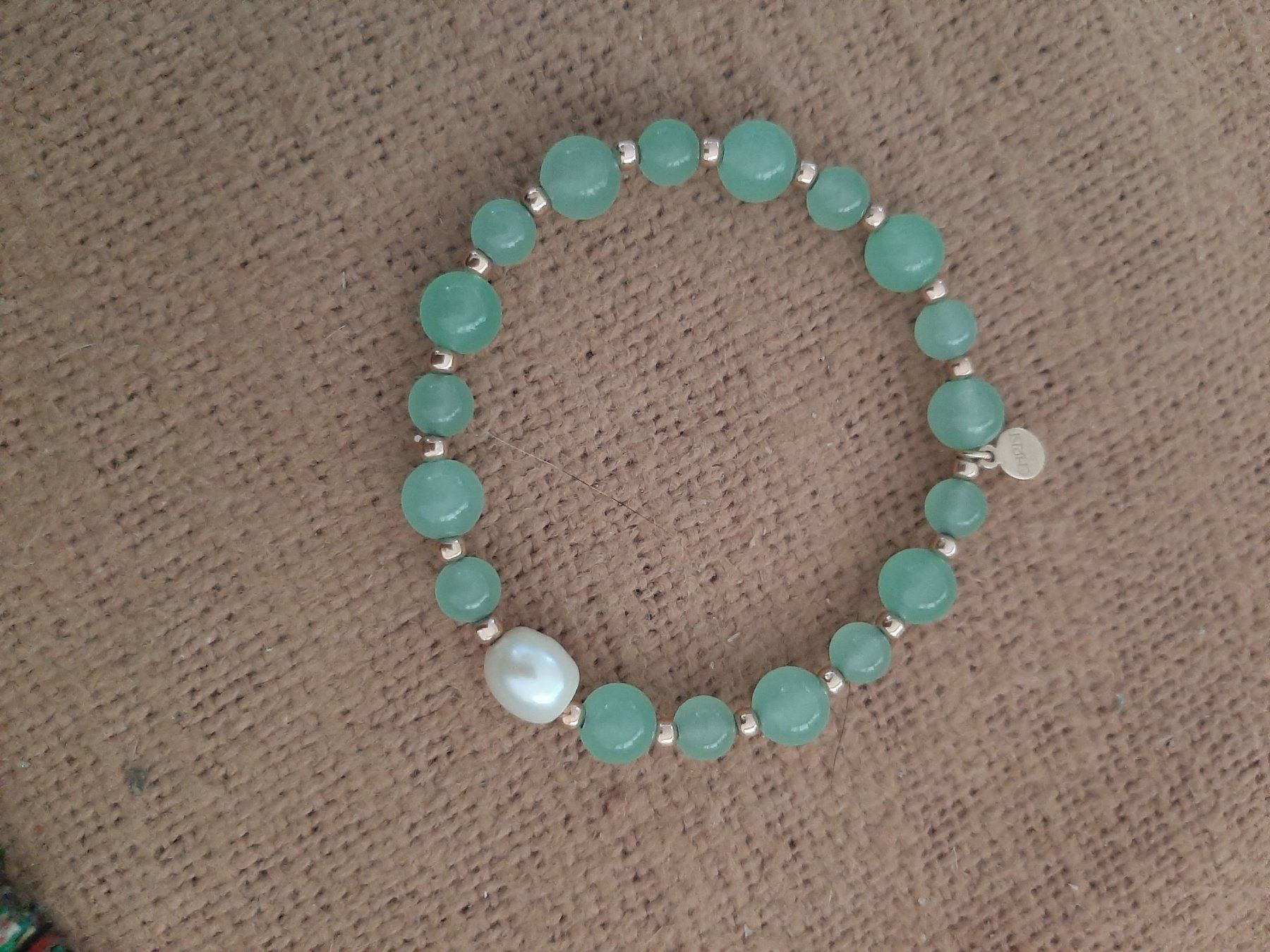 Bracciali & Braccialetti: Bracelet composé de jade et perle eau douce – Nuovo (secondo la descrizione) da uvrier venduto da lau_r7w6