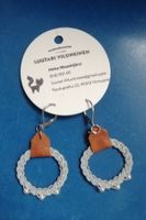 Handgefertigte Ohrringe aus Finnisch-Lappland