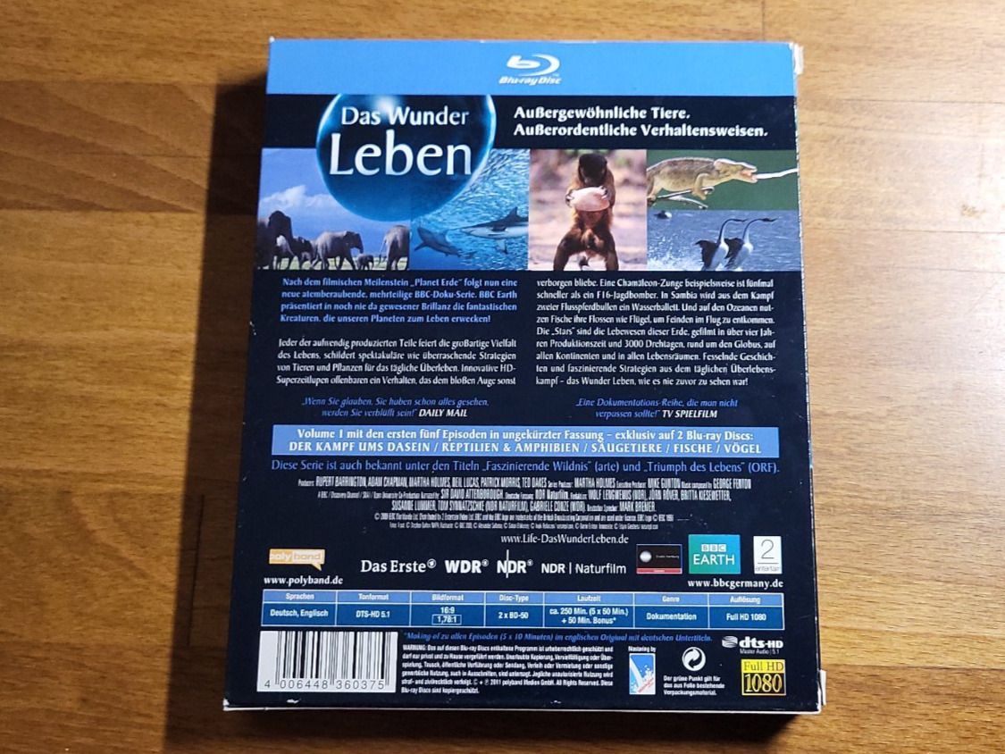 Tutti i DVDs: Das Wunder Leben - Vol 1 – Usato da Pfungen venduto da Whitie 1
