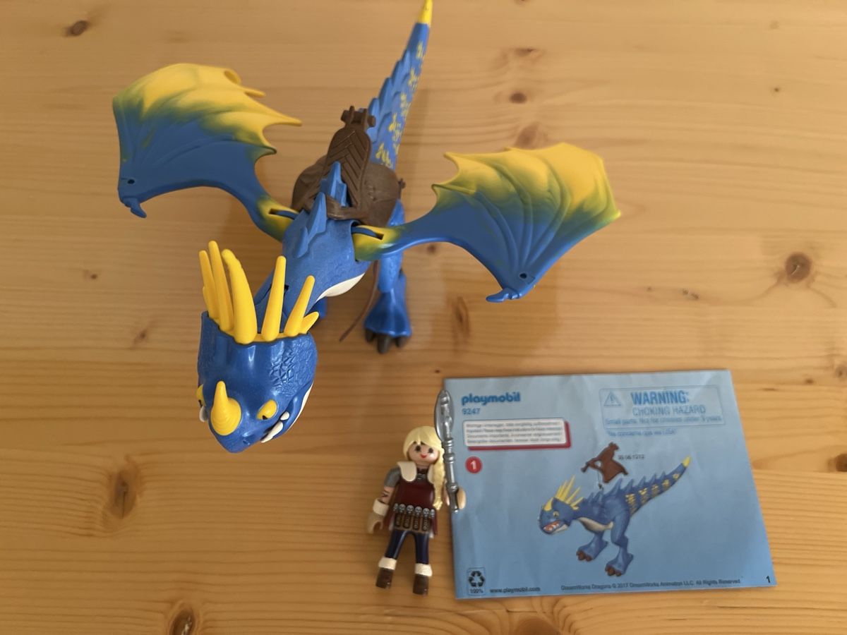 Playmobil Giocattoli: Playmobil 9247 - Dragons - Astrid und Sturmpfeil – Usato da Zuchwil venduto da Commander0 1