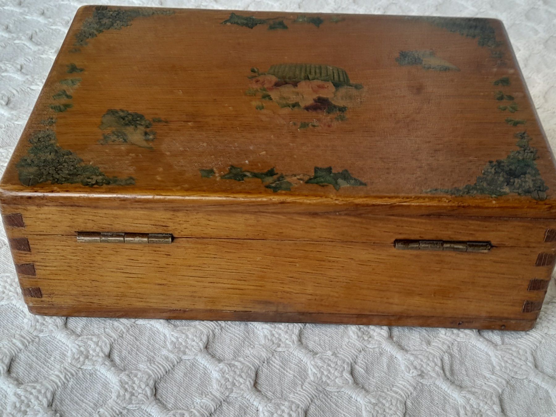 Barattoli: antike Holzbox/Schatulle – Usato da Thun venduto da Treff.....e 3