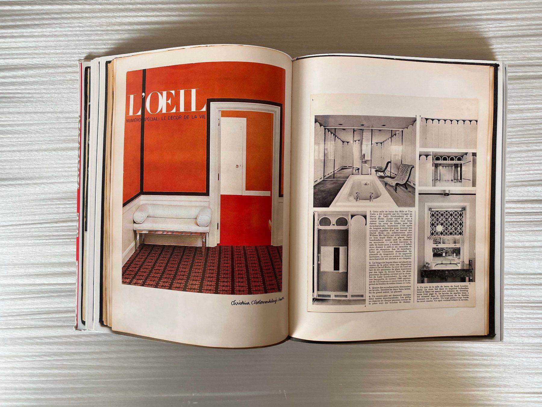 Livres: Architecture & Design book: David Hicks - Scrapbooks – D'occasion à Zürich par Abost 3