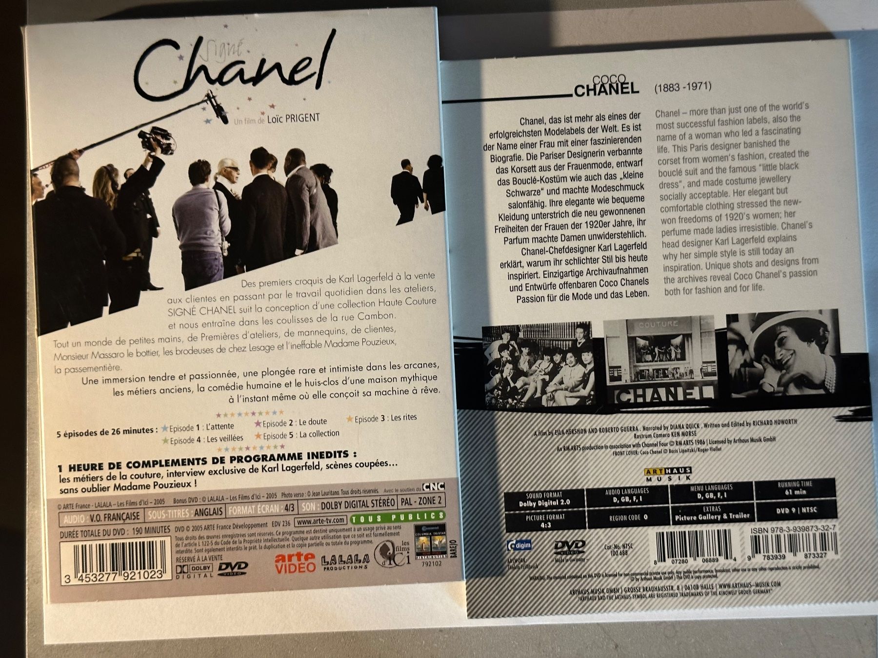 Tous les DVDs: Lot von 5 Chanel DVD – D'occasion à Aarburg par flacon05 6