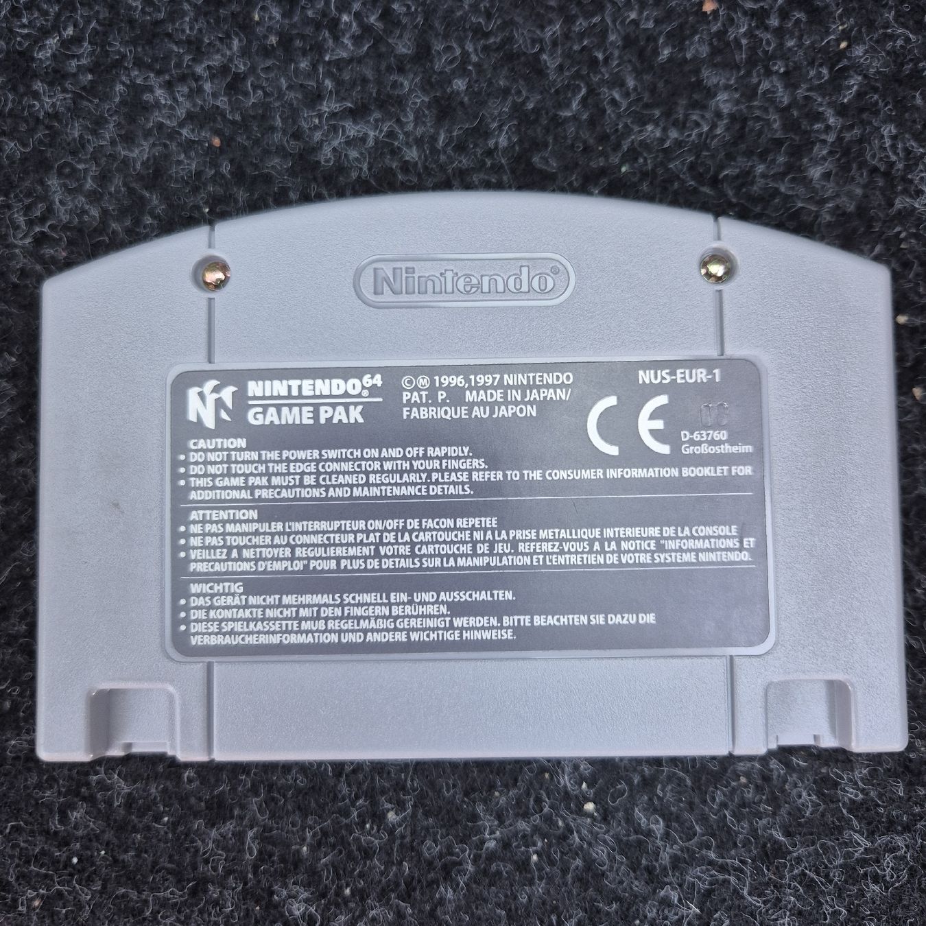 Nintendo Giochi: Disney's Donald Duck Quack Attack N64 – Usato da Ursy venduto da RetroBebar777 1