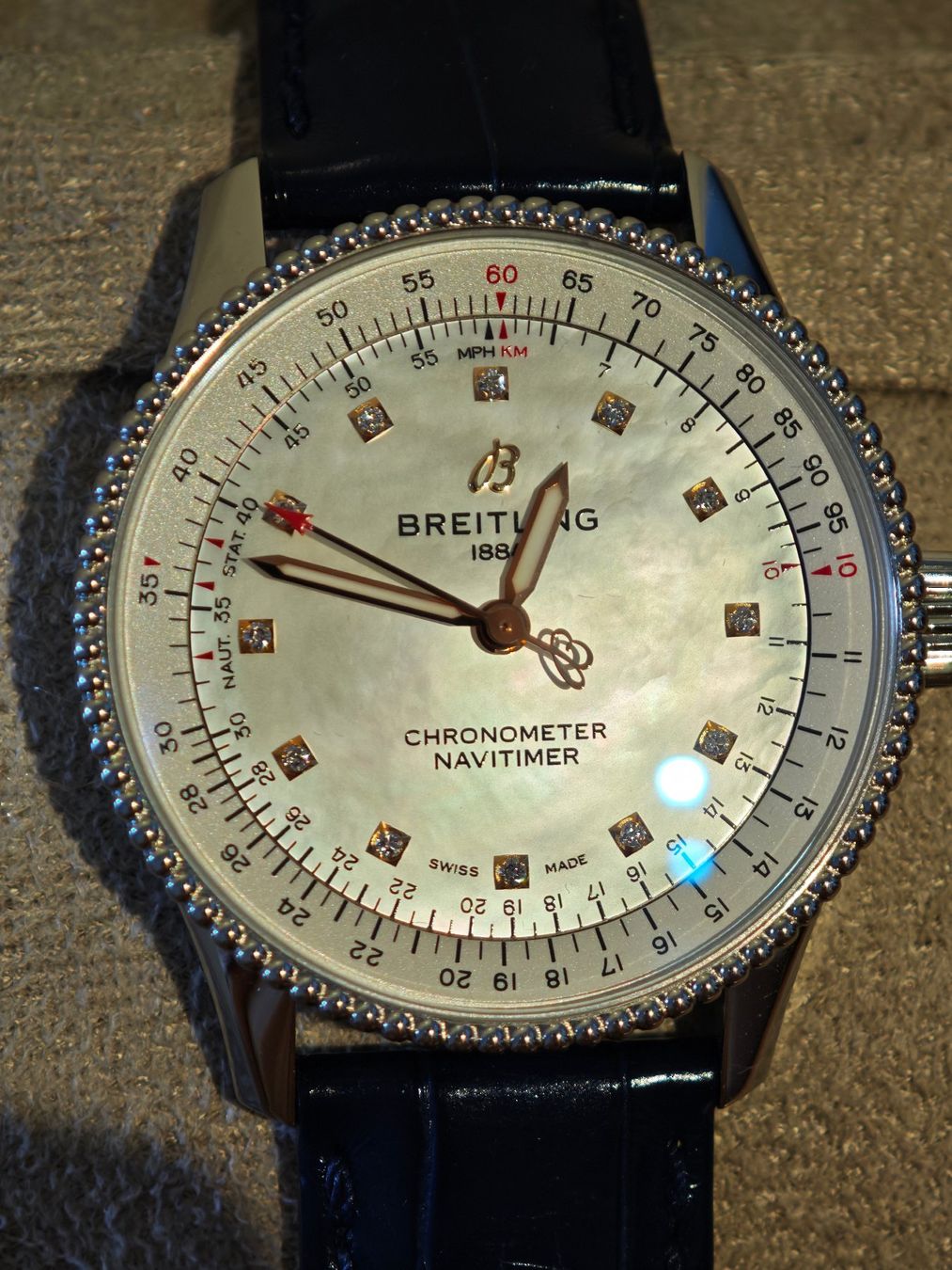 Breitling Orologi: Breitling Navitimer Automatic 35 mit Box & Papiere – Usato da Bonstetten venduto da lin_fy7n 1