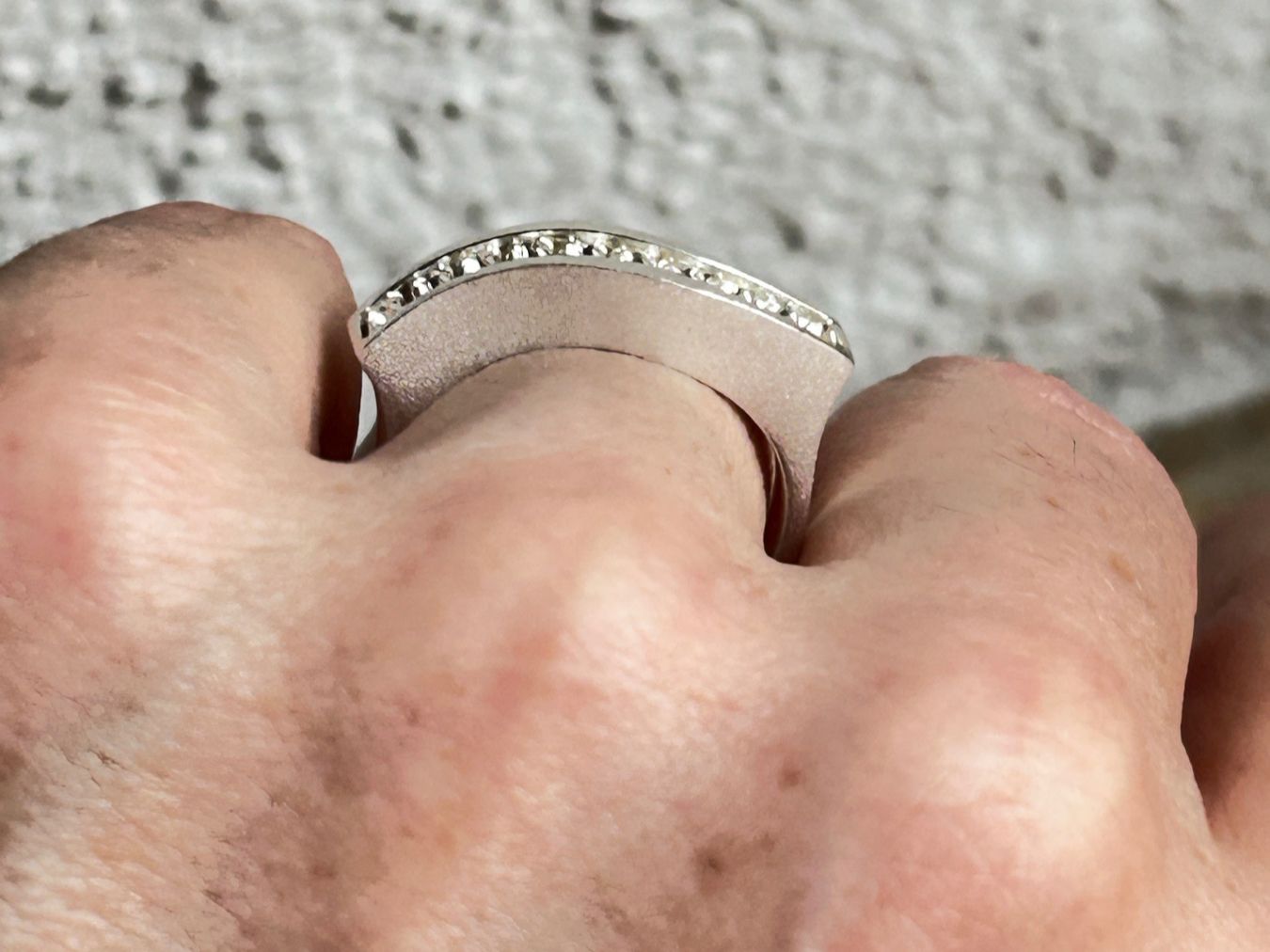Anelli: Silberring grün/rosa/weiss SWING LINE – Nuovo e nell'imballaggio originale da Dittingen venduto da Bijoubelle 8