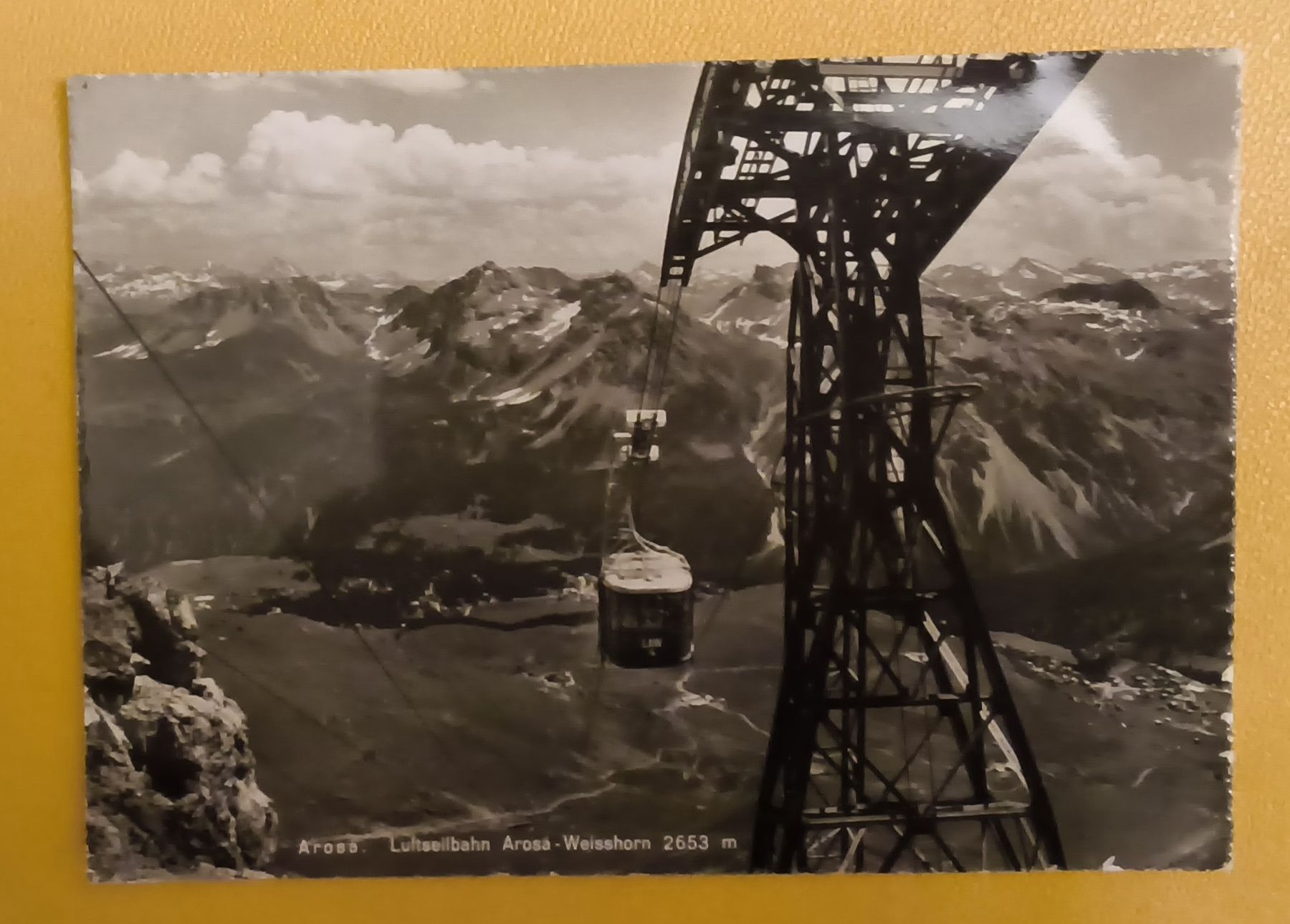 Ansichtskarten: 2er Ansichtskarten Arosa – Gebraucht aus Hallau von histoiremerveilleuse 1