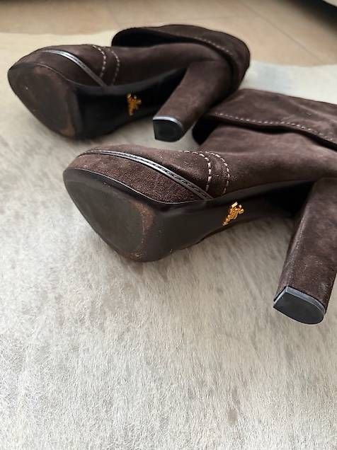 Prada Scarpe da donna: Prada Bootie braun 39 – Usato da Heiden venduto da miriamj 2