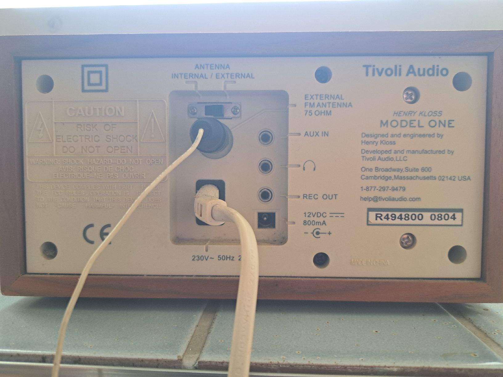 Radio: Radio Tivoli Model One – Usato da Zollikerberg venduto da ren_q7gc 1