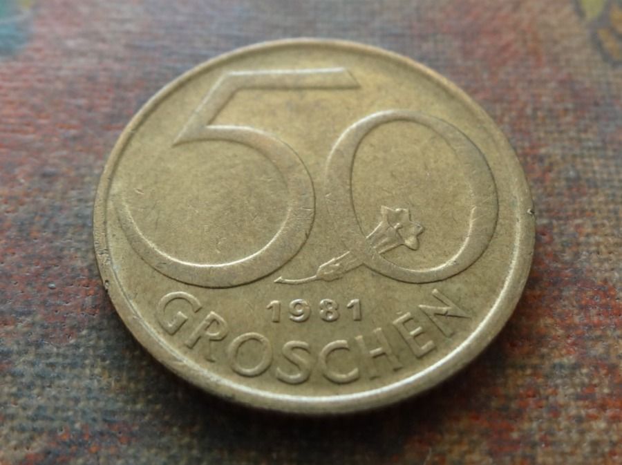 Toutes les monnaies: AUTRICHE  50  Groschen  1981 – D'occasion à Romanel-sur-Lausanne par Swift13
