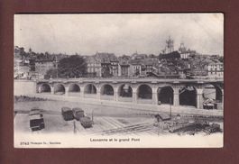LAUSANNE - Grand Pont - 1907