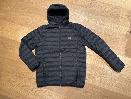 Carrera leichte Daunenjacke schwarz Gr. L