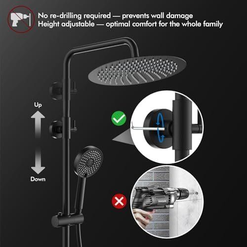 Duschen: Regendusche Duschsystem Armatur 300mm Rund – Neu und originalverpackt aus Hundwil von Stallone5 2