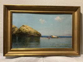 Original Ölgemälde von Erminio Cremp (1860-1936) zu verkaufe