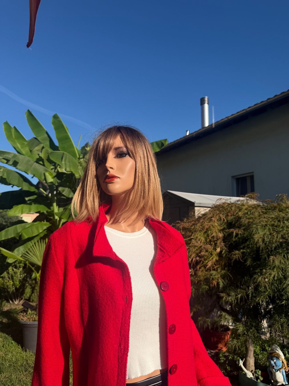 Cappotti: Herbst Mantel - Rot - Gr. S – Usato da Cugnasco venduto da tizianaq 1