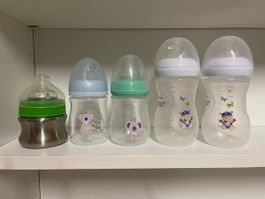 Lot de biberons divers marques (Avent, Medela...) bébé🍼🍼