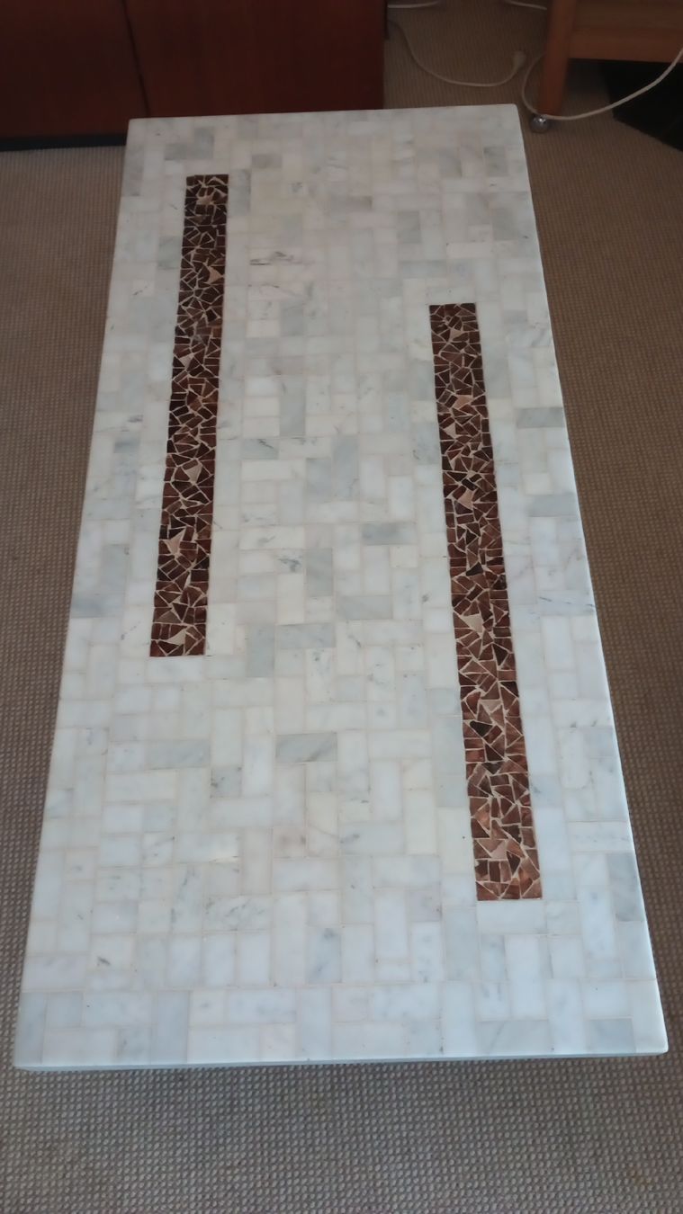 Tavoli: Table basse mosaïque  – Usato da Lonay venduto da DanBadoux 1