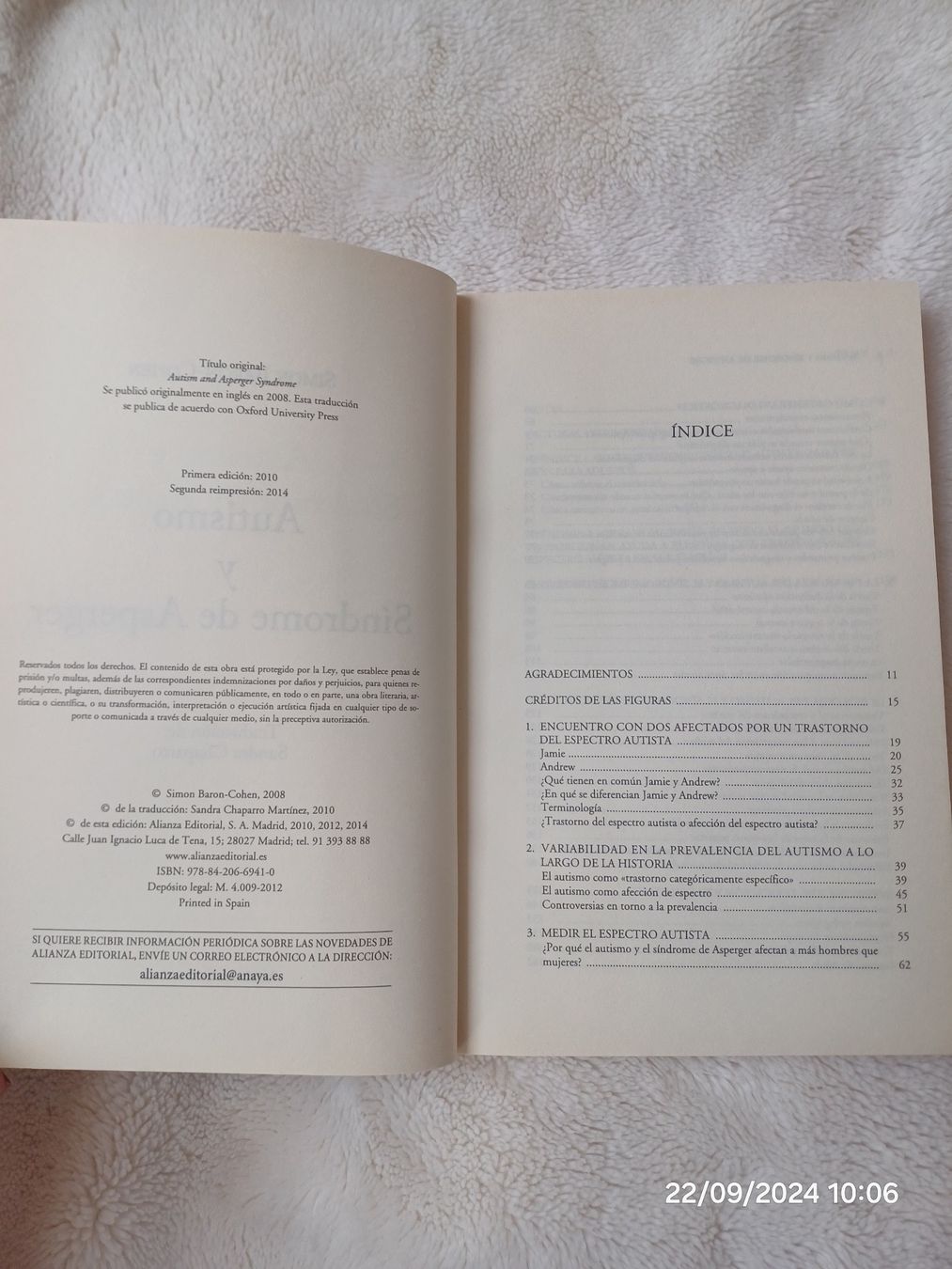 Libri: Spanischen Buch - "Autismo y Sindrome de Asperger" – Usato da Würenlos venduto da JRP_71 1