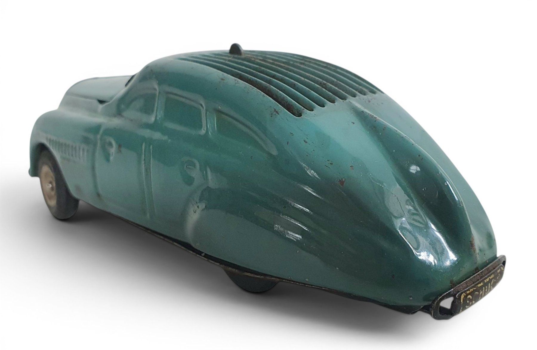 Schuco Giocattoli: Vorkriegs Schuco KOMMANDO-AUTO 2000 – Difettoso da Rickenbach b. Wil venduto da klassikmarkt.ch 5