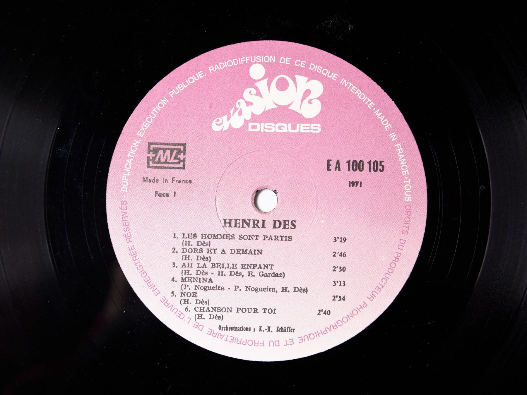 Dischi in vinile: Henri Dès - Chansons pour toi – Usato da Belmont-sur-Yverdon venduto da ag97 2