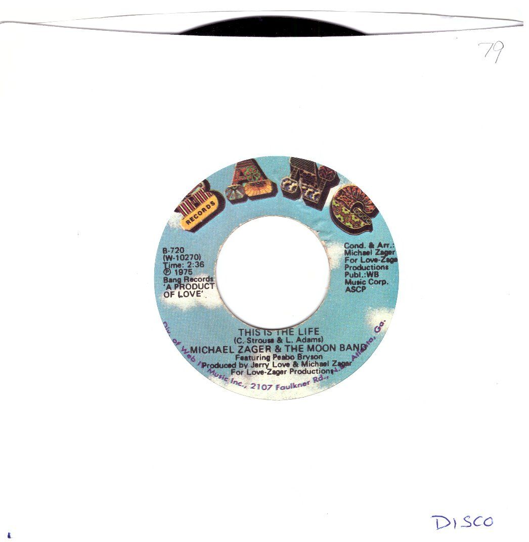 Dischi in vinile: MICHAEL ZAGER & THE MOON BAND – Usato da Bassersdorf venduto da house-of-vinyl