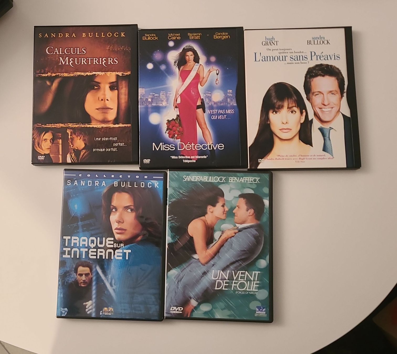 Tutti i DVDs: Lot de 5 DVD Sandra Bullock – Usato da Morges venduto da AngelBliss