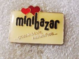 Ansteckpin 92: minibazar
