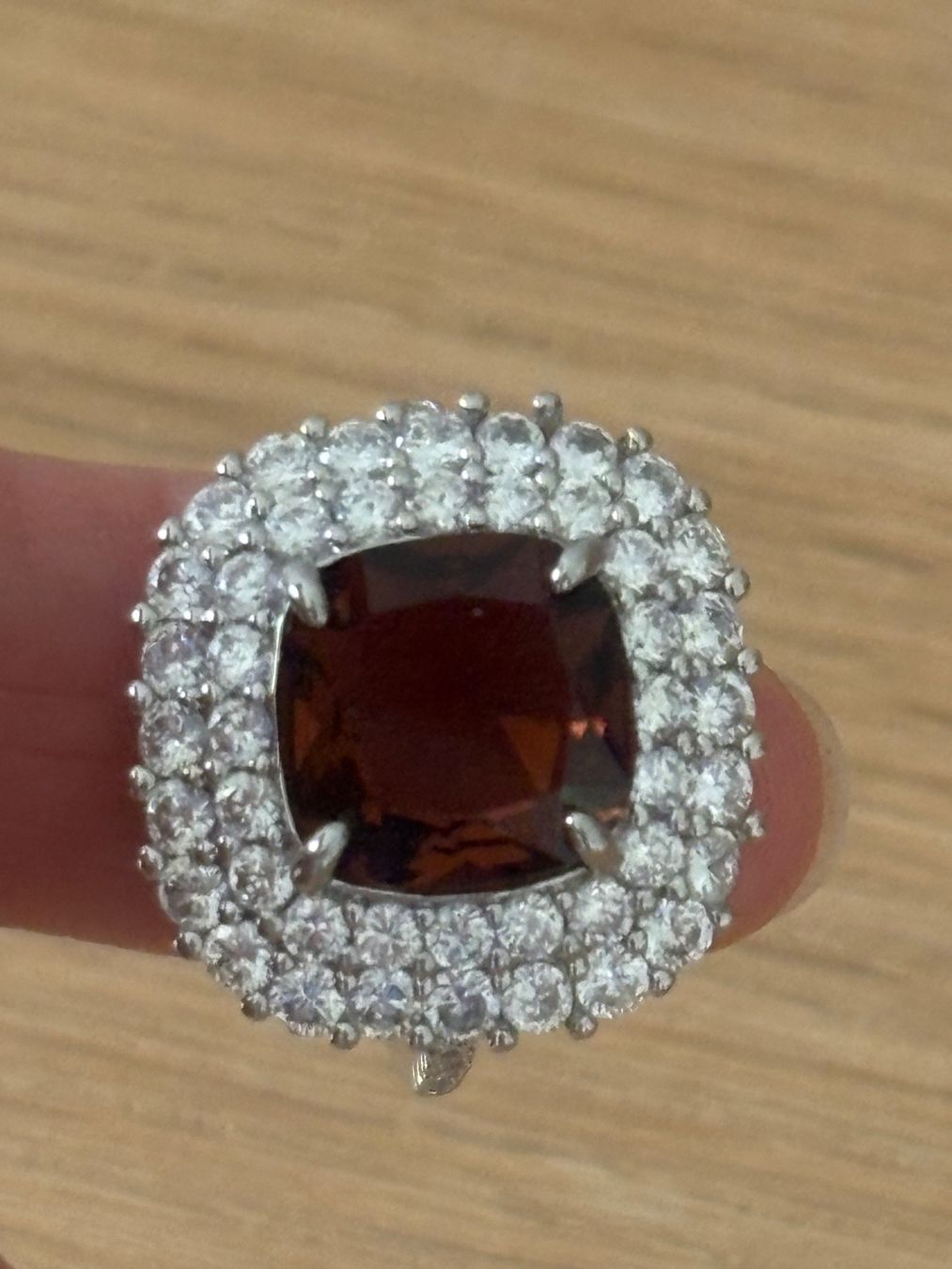 Ringe: Luxus Elegante Gr.19/9 Ring Farbe: Silber /Braun /Weisd – Neu (gemäss Beschreibung) aus Biel-Bienne von Roserosse13 4