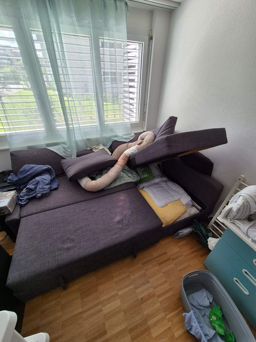 Sofas: Bettsofa IKEA Friheten – D'occasion à Rickenbach Sulz par comik 2