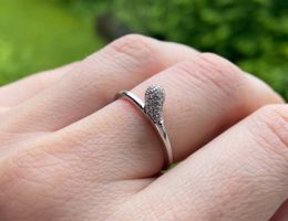 Silberring 925, ~17mm wie neu