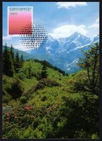 MK Farben der CH - Alpenrosenrot, Allmi ob Mürren