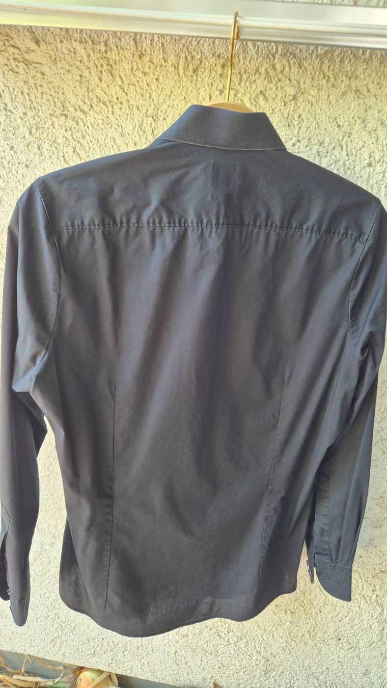 Camicie: Olymp Hemd body fit schwarz Grösse 40 – Usato da Wängi venduto da Maur1 1