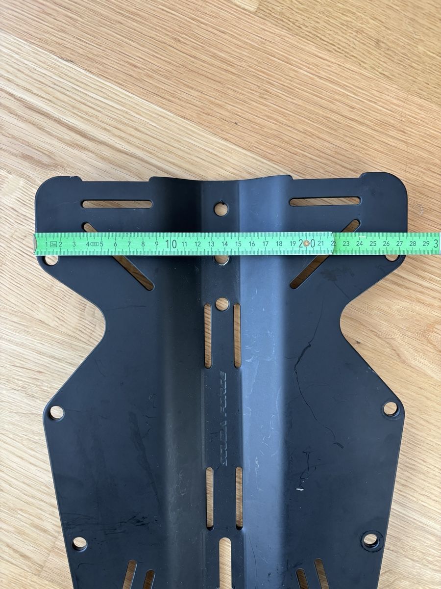 Respiratori & Giubbotti: Scubaforce backplate Long and Heavy Black Devil – Usato da Zürich venduto da B-RIDER 2