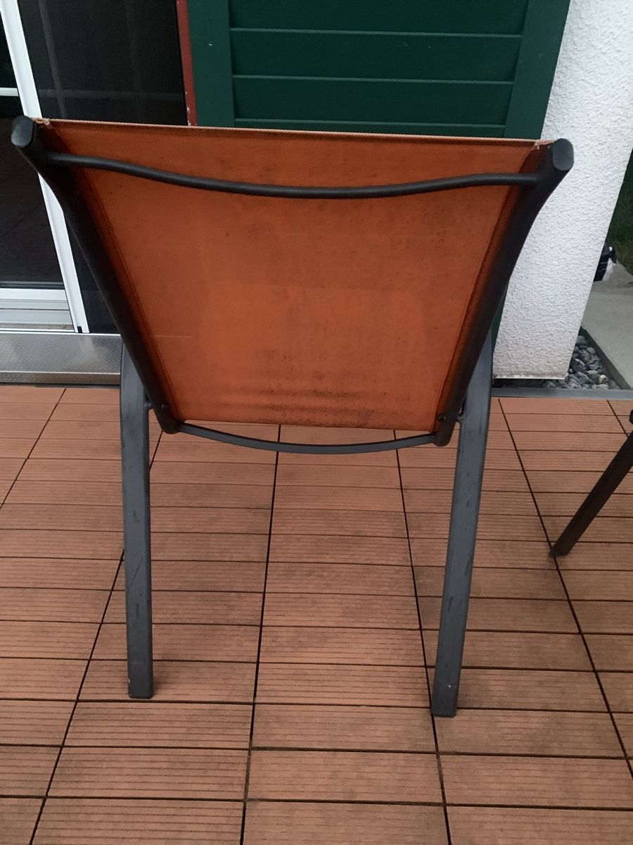 Sedie: **3 Gartenstühle orange & gelb** – Usato da Ehrendingen venduto da Anni_89 5