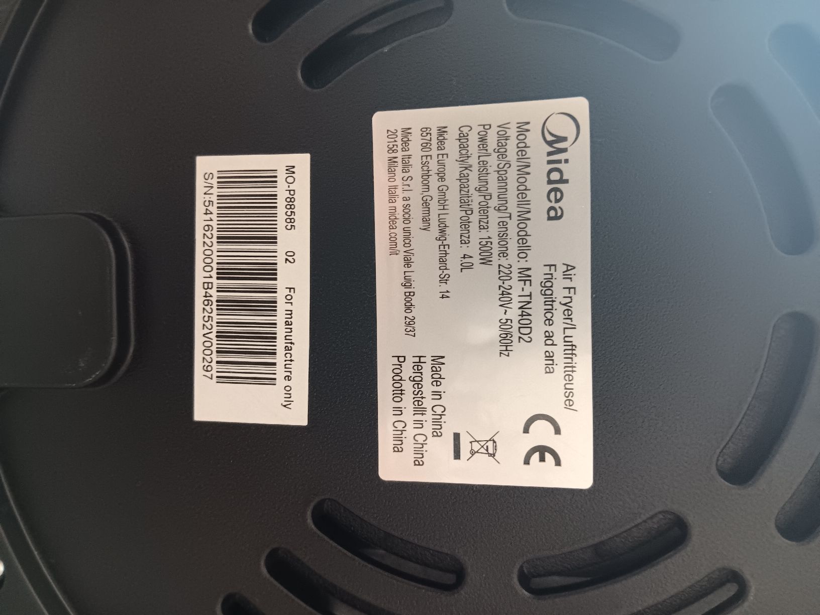 Küchengeräte: Air Fryer/Luftfritteuse – Gebraucht aus Bazenheid von par_2fxc 2