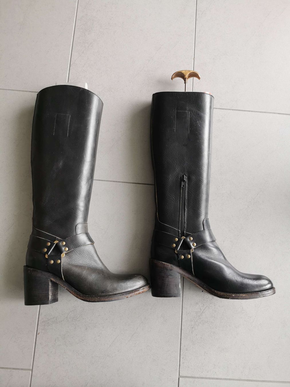 Moma Scarpe da donna: Leder Stiefel Grösse 36 – Usato da Matten b. Interl venduto da PiotrBaraniak