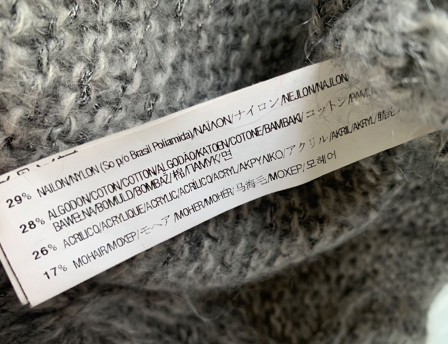 Zara Maglioni & Felpe: Grauer Strickpullover von Zara – Usato da Bern venduto da Fraeuleinhonig 6