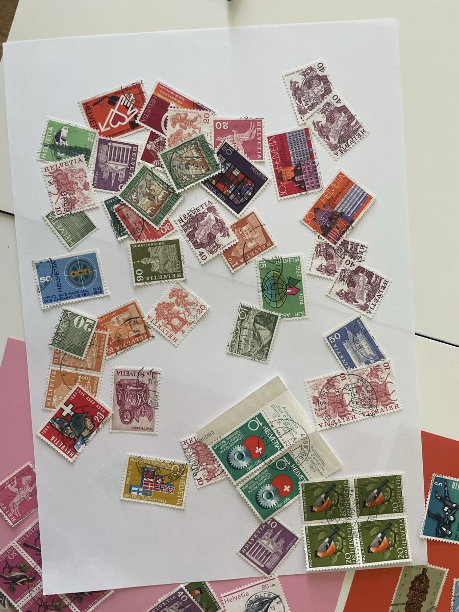 Tutti i francobolli: Briefmarken-Sammlung Schweiz – Nuovo (secondo la descrizione) da Grenchen venduto da BR2358 6