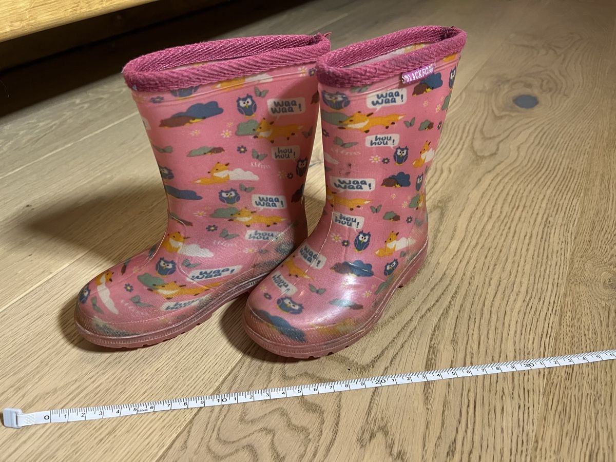 Scarpe per ragazze: Gummistiefel Gr. 27, Fuchs & Eule – Usato da Oensingen venduto da katepe