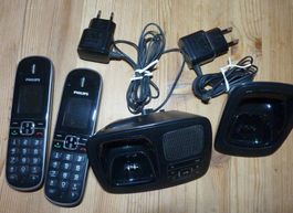Philips CD496 Téléphone fixe sans fil avec répondeur