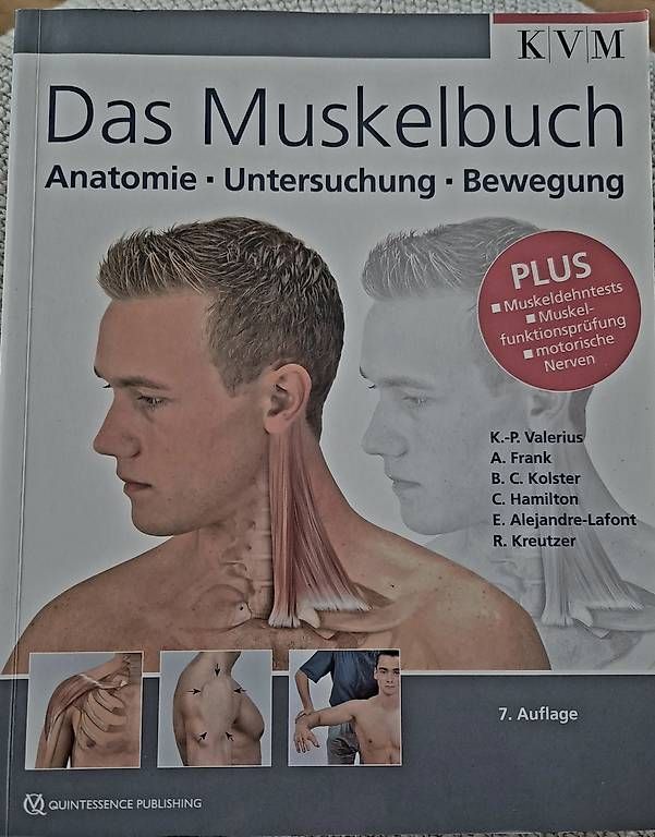 Libri: Muskelbuch 7.Auflage – Usato da Wetzikon ZH venduto da Juergen_B