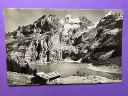 AK von Öschingensee mit Blümlisalp