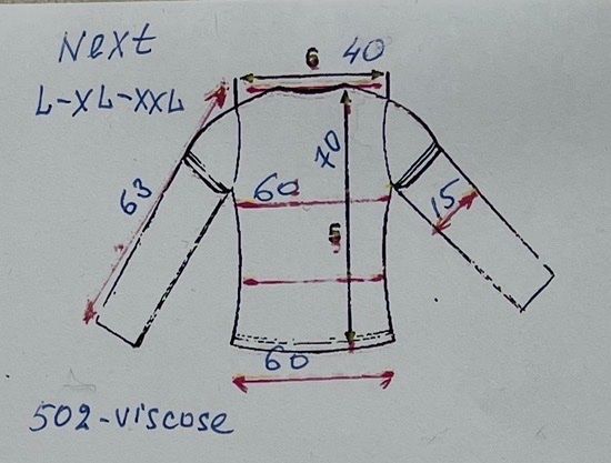 Next Maglioni & Felpe: NEXT Pullover L XL /NP35CHF Viscose PE – Nuovo (secondo la descrizione) da Kölliken venduto da Prscoo 9