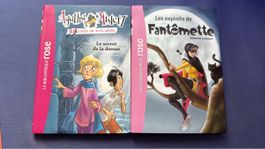 Lot deux livres bibliothèque rose