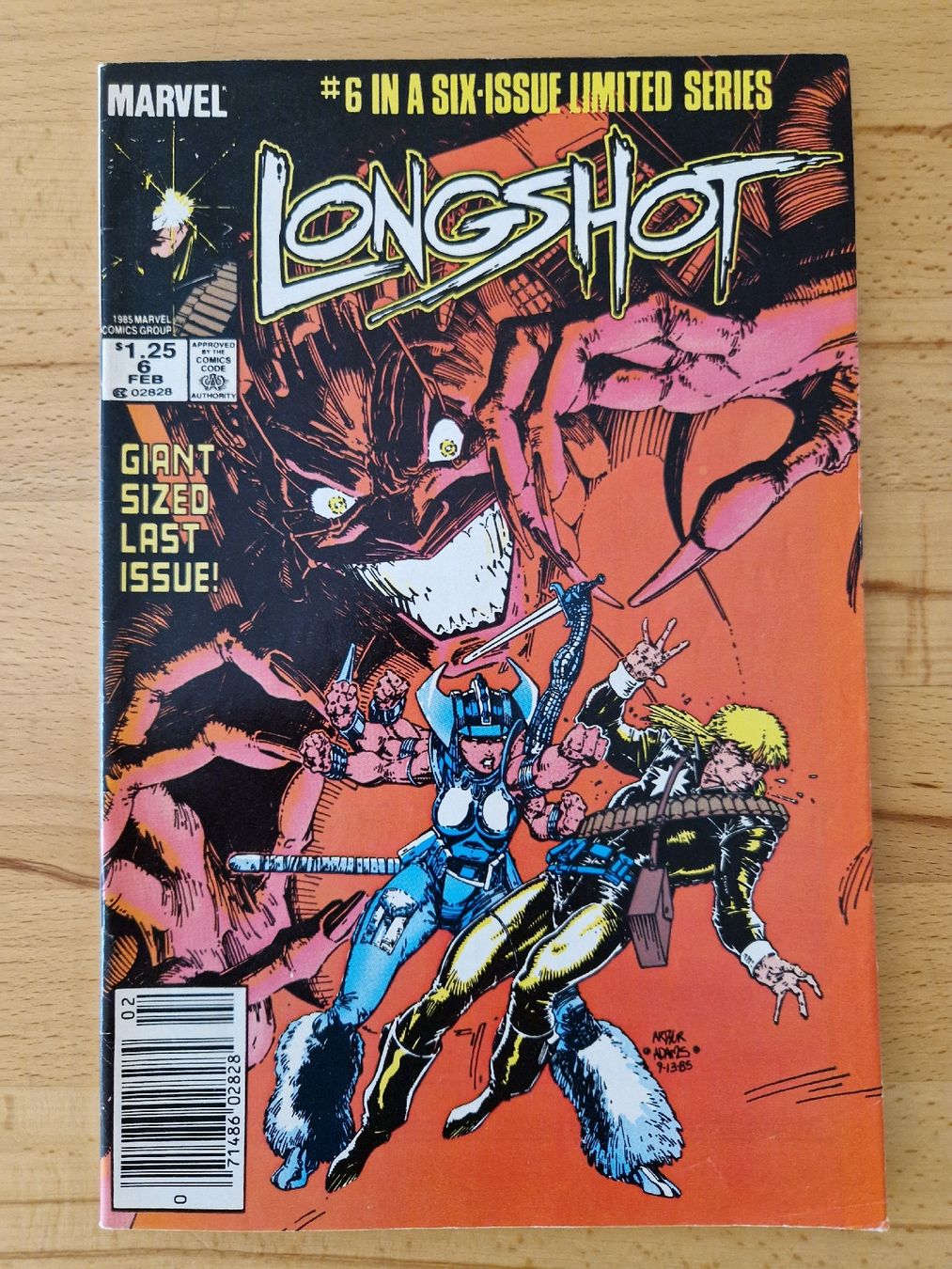Fumetti: Longshot (1985) – Usato da Biel/Bienne venduto da collector_comics 4