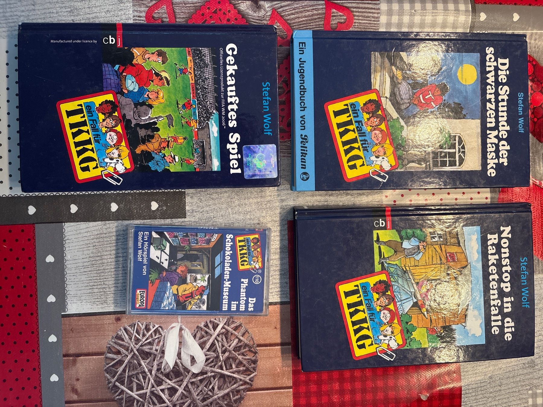 Livres: TKKG Konvolut 3 Bücher, Kassette – D'occasion à Glis par mic_2ht8
