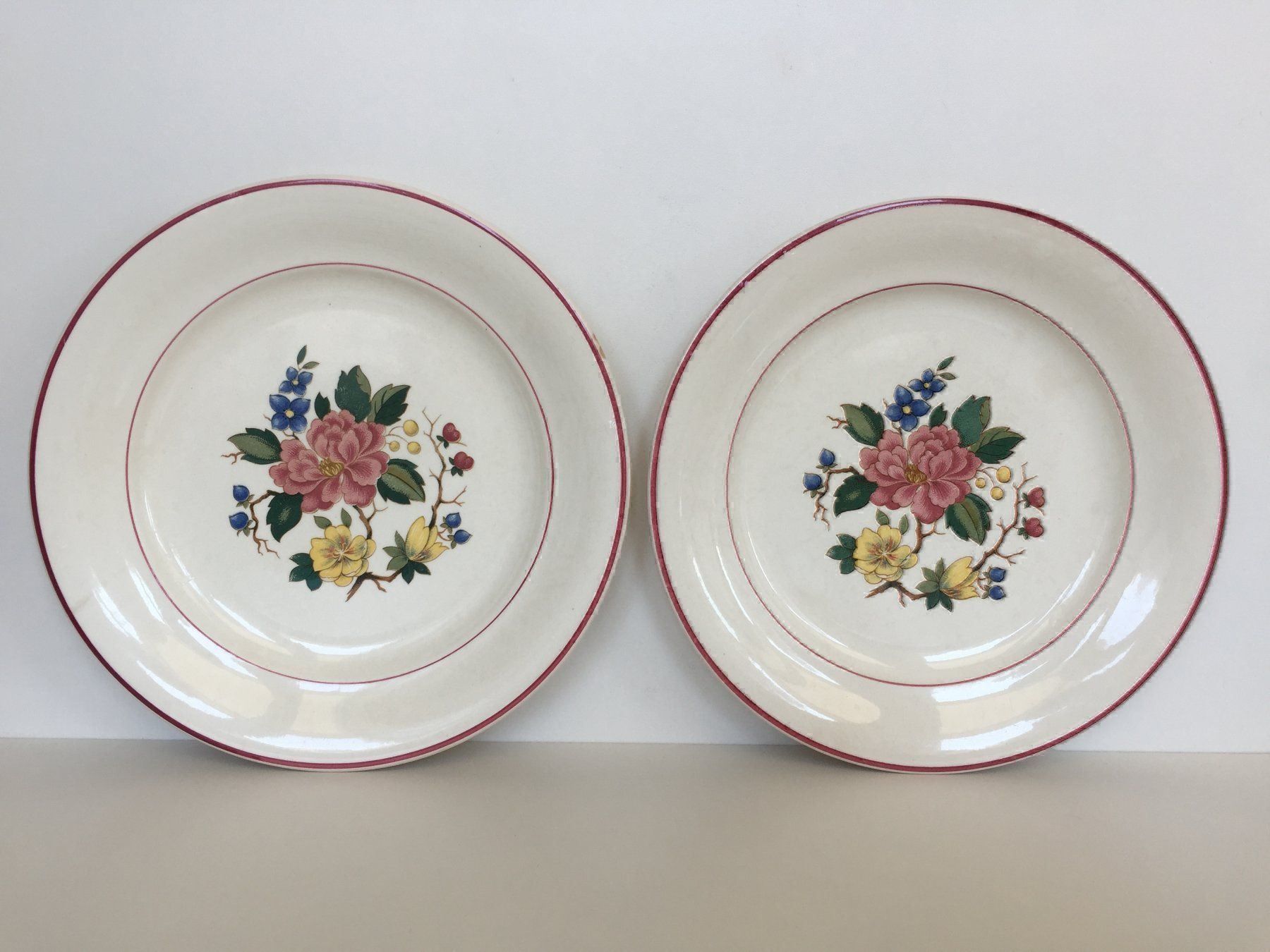 Villeroy & Boch Piatti: VILLEROY & BOCH 2 x assiettes / Teller – Usato da Cossonay-Ville venduto da Les_1001_perles